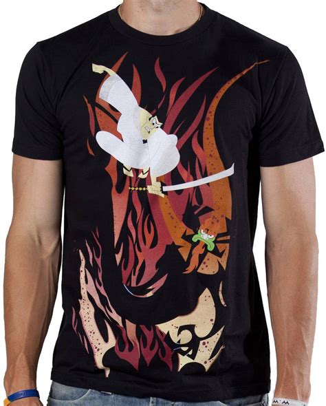 samurai jack tee shirts